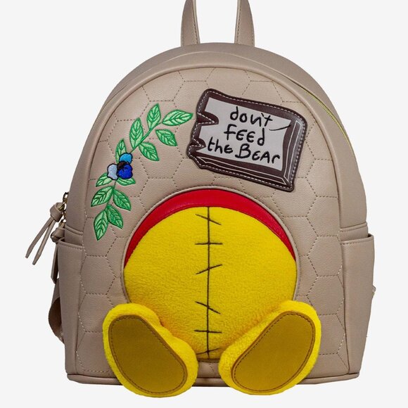Danielle Nicole Don't Feed The Bear Winnie The Pooh Disney Backpack NWT - Picture 1 of 3